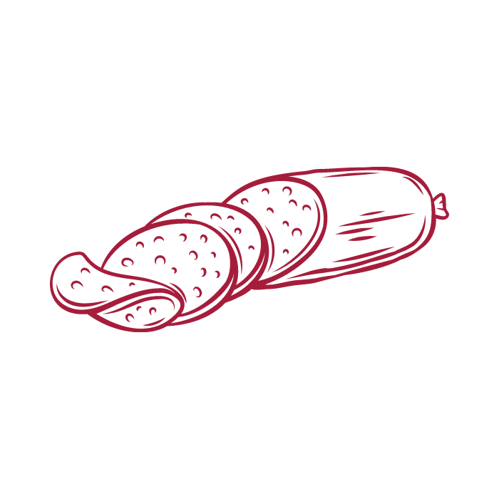 КОЛБАСЫ ВАРЁНЫЕ МЯСНЫЕ